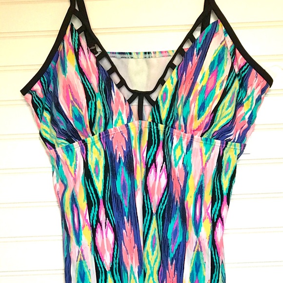 Cole of California Halter Tankini NWT Size Large - Picture 1 of 13